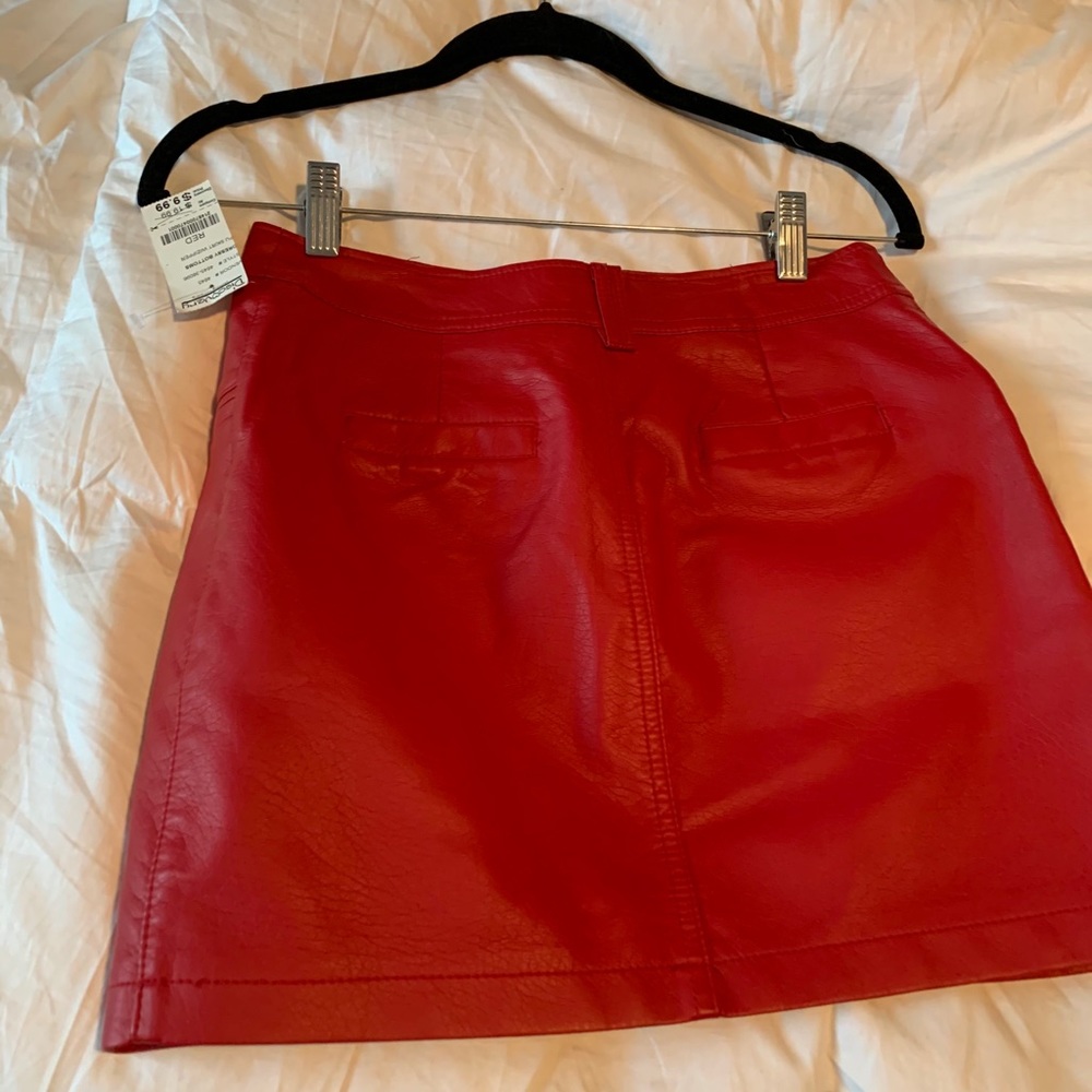 Host Pick!!!  Vegan red skirt